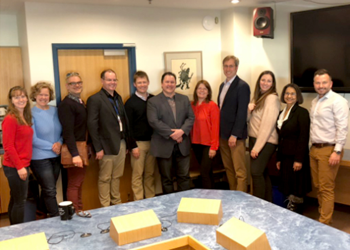 Members of the 2021 Innovation Award honourable mention team from The Ottawa Hospital Cancer Program