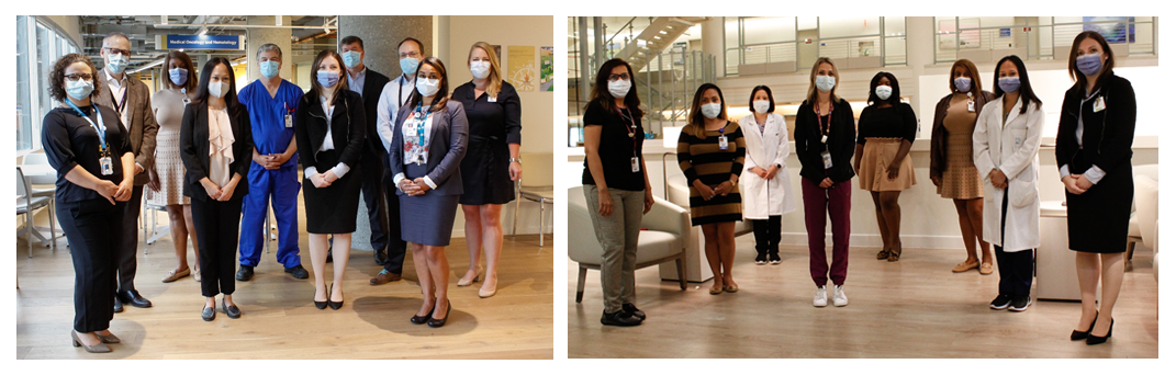 Members of the 2020 Quality Award winning team from Princess Margaret Cancer Centre, University Health Network.