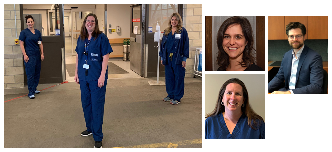 Members of the 2020 Quality Award winning team from The Ottawa Hospital